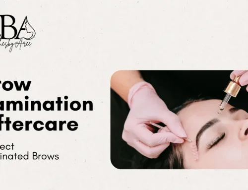 Brow Lamination Aftercare: A Detailed  Guide